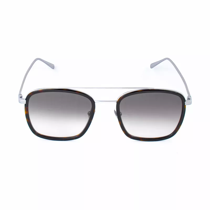 Belstaff RYERCLEARS08 Herren eckige Acetat-Sonnenbrille, klares Gestell, klare Gläser, 54/21/145 mm