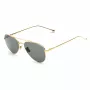Belstaff Trialmasterdo Unisex Sonnenbrille - 55/18/135 mm - Schwarzer Acetatrahmen - Graue Polycarbonatgläser - UV400