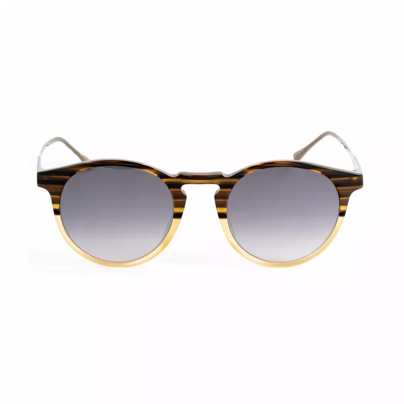 BELSTAFF Unisex Brooklands032 Sonnenbrille - Schwarzer Rahmen, graue Gläser 48/23/148 mm