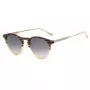 BELSTAFF Unisex Brooklands032 Sonnenbrille - Schwarzer Rahmen, graue Gläser 48/23/148 mm
