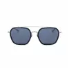 BELSTAFF Unisex Merrikii Azul Sonnenbrille - Blauer Rahmen Graue Gläser 57mm