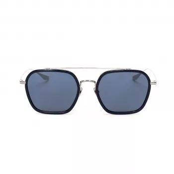 BELSTAFF Unisex Merrikii Azul Sonnenbrille - Blauer Rahmen Graue Gläser 57mm