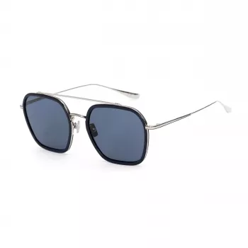 BELSTAFF Unisex Merrikii Azul Sonnenbrille - Blauer Rahmen Graue Gläser 57mm