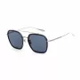 BELSTAFF Unisex Merrikii Azul Sonnenbrille - Blauer Rahmen Graue Gläser 57mm