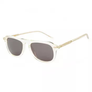BELSTAFF Damen Eyston-S044 Sonnenbrille - Schwarzer Acetatrahmen, graue Gläser, 53 mm
