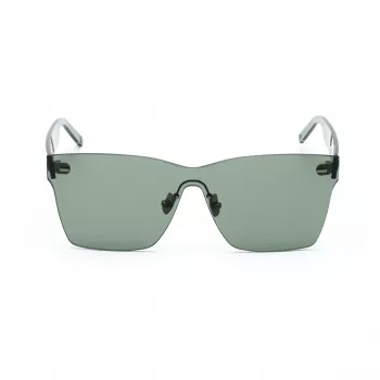 BELSTAFF Damen Luminor-Verde Sonnenbrille - Eckiger Acetatrahmen, Grau-grüne Gläser, UV400-Schutz, 54 mm Glasbreite