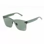 BELSTAFF Damen Luminor-Verde Sonnenbrille - Eckiger Acetatrahmen, Grau-grüne Gläser, UV400-Schutz, 54 mm Glasbreite