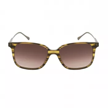BELSTAFF Damen-Sonnenbrille Bonington BONINGTONS024 - Schwarzer Acetat-Rahmen, graue Polycarbonat-Gläser, UV400-Schutz, 53 mm Glasbreite