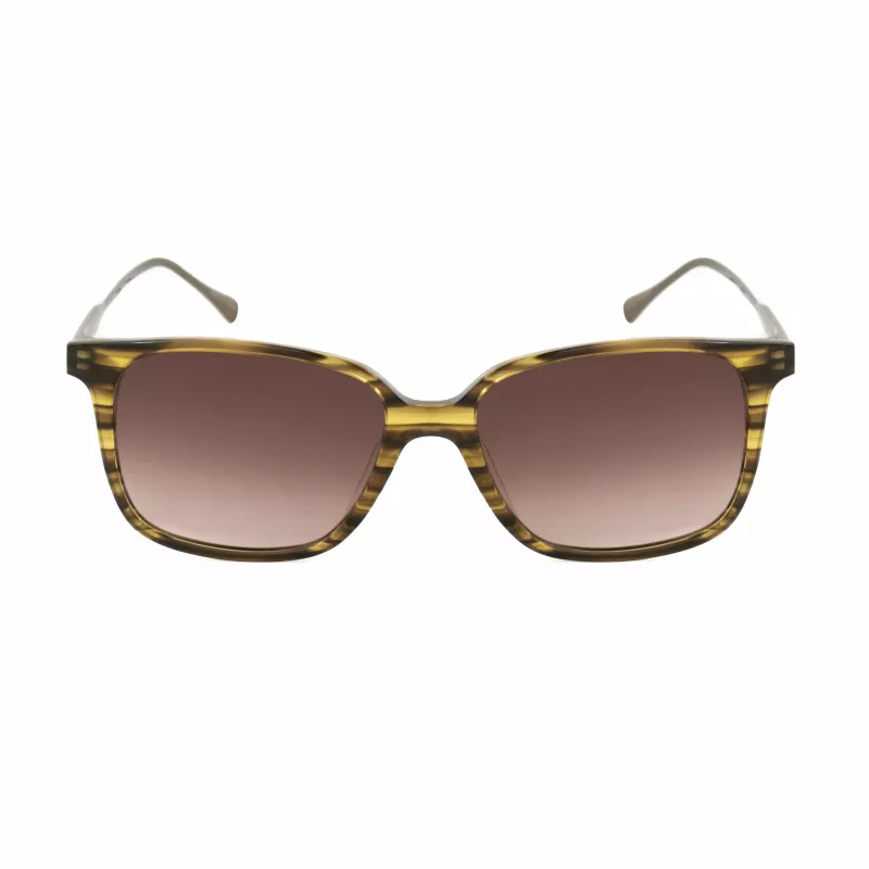 BELSTAFF Damen-Sonnenbrille Bonington BONINGTONS024 - Schwarzer Acetat-Rahmen, graue Polycarbonat-Gläser, UV400-Schutz, 53 mm Glasbreite