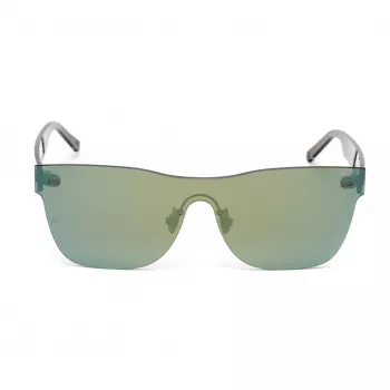 BELSTAFF Damen Flash-Petrol Oversized Shield Sonnenbrille 150/00/140 mm
