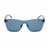 Belstaff Damen-Sonnenbrille Flashgunazul - Blauer Acetatrahmen mit grauen Gradientengläsern