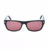 BELSTAFF Damen Hudson S181 Sonnenbrille - Schwarzer Acetatrahmen, graue CR-39-Gläser, 54/17/145 mm