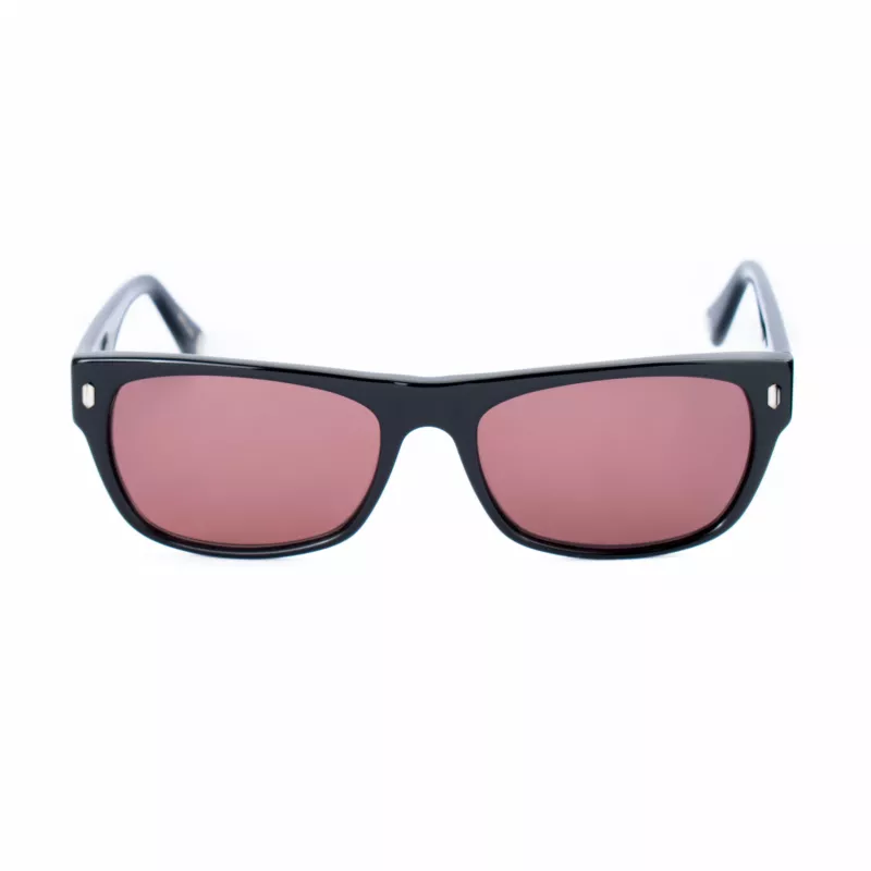 BELSTAFF Damen Hudson S181 Sonnenbrille - Schwarzer Acetatrahmen, graue CR-39-Gläser, 54/17/145 mm
