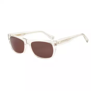 BELSTAFF Damen-Sonnenbrille Hudson-S182 - Schwarzer Acetatrahmen, graue Polycarbonatgläser, 54/17/145 mm