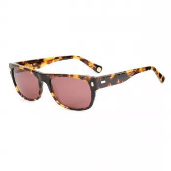 Belstaff Damen Hudson S184 Sonnenbrille - Rechteckiger Acetatrahmen UV400