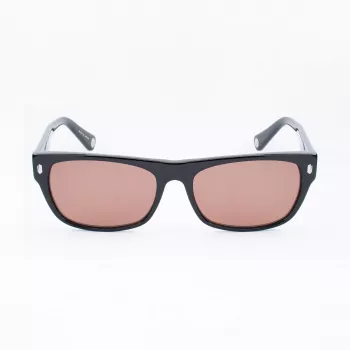 BELSTAFF Damen-Sonnenbrille Hudson-S185 - Schwarzer Rahmen, graue Gläser, 54 mm