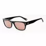 BELSTAFF Damen-Sonnenbrille Hudson-S185 - Schwarzer Rahmen, graue Gläser, 54 mm