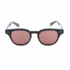 Belstaff Damen Marshall Sonnenbrille MARSHALL-S063 (47/21/148 mm) - Schwarzer Acetatrahmen, rauchfarbene Gläser