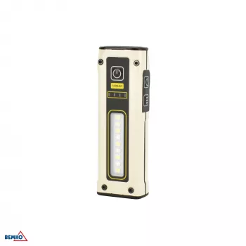 BEMKO C49-LTW07 Multifunktionale LED-Taschenlampe, 300 Lumen, 1000mAh, IP44