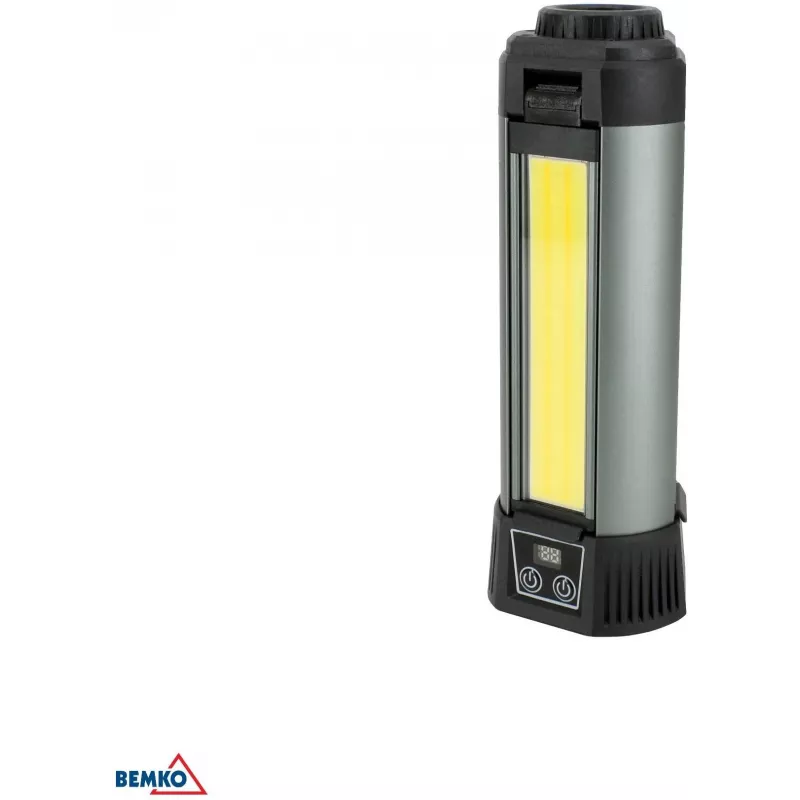 BEMKO Multifunktionale LED-Taschenlampe 6000mAh IP42, 1000 Lumen, USB-C wiederaufladbar