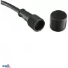 BEMKO SOLBEE Solarbetriebene LED-Gartenlichterkette 10 LEDs 10m Warmweiß 3000K IP65 Schwarz