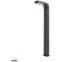 BEMKO SOLVEO Hybrid LED Garten-Pollerleuchte, 7W, 600lm, CCT 3000K/4000K/6500K, 80cm, IP65, Dunkelgrau, PIR-Sensor
