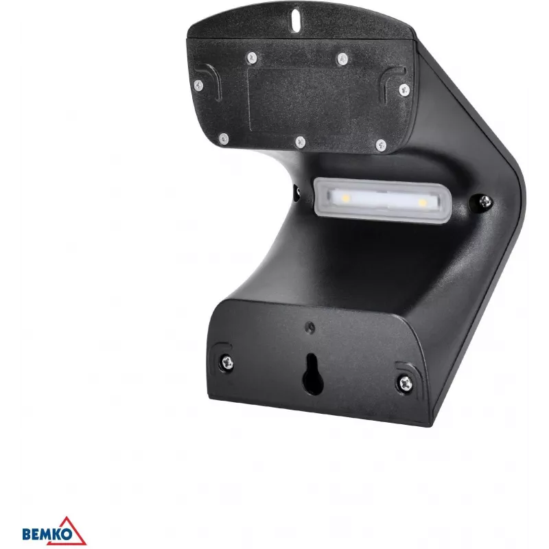 BEMKO TRINGO Solar LED Flutlicht 1,5W 220lm 4000K IP65 Schwarz mit PIR-Sensor C83-SOT-001BL-PIR