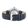 BEN SHERMAN Herrenuhr WB038U 43mm schwarzes Zifferblatt schwarzes Kunstlederarmband