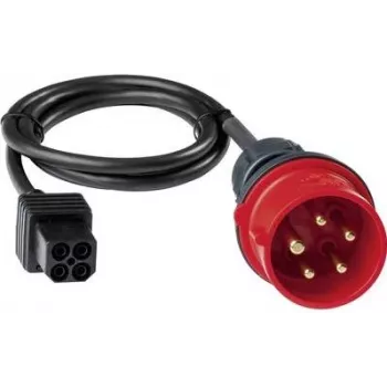 BENNING 044148 CEE-Messadapter 16 A 5-polig 400 V mit 4 mm Sicherheitsbuchsen