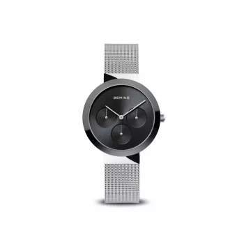 BERING Classic Collection Unisex Quarzuhr 41mm Edelstahl Milanese Mesh Blau Zifferblatt 35036-002