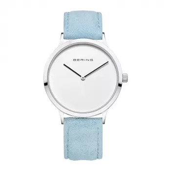 Bering Classic Damen-Quarzuhr 39mm Roségold Edelstahl Mesh