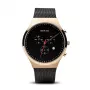 Bering Herren Classic Quarzuhr 40mm Edelstahl schwarzes Zifferblatt Mesh-Armband 14740-166