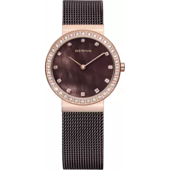 BERING Damen Classic Quarz Uhr 10729-262 29mm Roségold Edelstahl