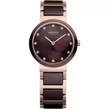 BERING Damen Classic Quarzuhr 10729-765 29mm Roségold Edelstahl