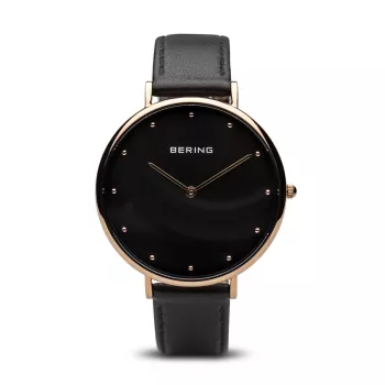 BERING Damen Classic Quarzuhr 14839-462 39mm Roségold Edelstahl Mesh