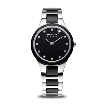 Bering Damen Classic Quarzuhr 27mm Roségold Edelstahl