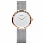 BERING Damen Classic Quarzuhr 33mm Roségold 14333-064