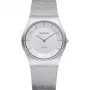 BERING Damen Classic Quarzuhr 35mm Edelstahl Mesh Weißes Zifferblatt 11935-000