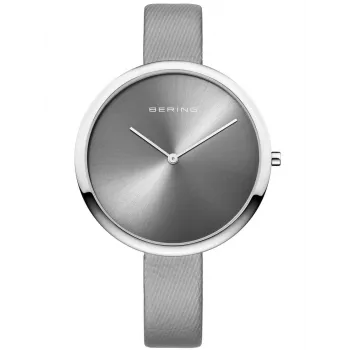 BERING Damenuhr 12240-609 (38 mm) - Roségold Edelstahl, braunes Zifferblatt, Quarz