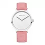 BERING Damenuhr 14937-604 39mm Blaues Zifferblatt Silbernes Milanaise-Armband