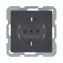 Berker 47236086 SCHUKO-Steckdose Q.1/Q.3 Anthrazit Samt