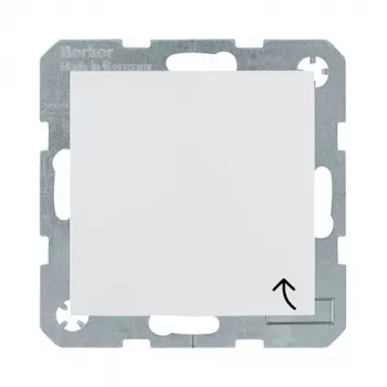Berker 47528989 Steckdose Schuko Typ F 1-fach IP44 Polarweiß Glänzend S.1