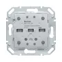Berker 80142170 KNX Touch-Sensor-Modul 2-fach mit integriertem Busankoppler, Polarweiß glänzend