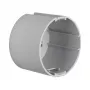Berker B.Mobil Unterputz-Gerätedose, 49 mm Durchmesser, Grau, Halogenfreier Thermoplast