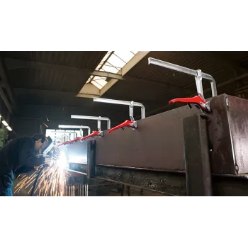 BESSEY GH25 Stahl-Spannzwinge mit Hebel 250 x 120 mm