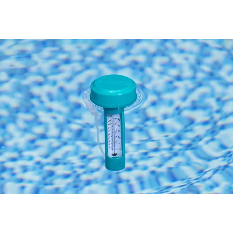 Bestway Flowclear Floating Pool Thermometer Blau 58072