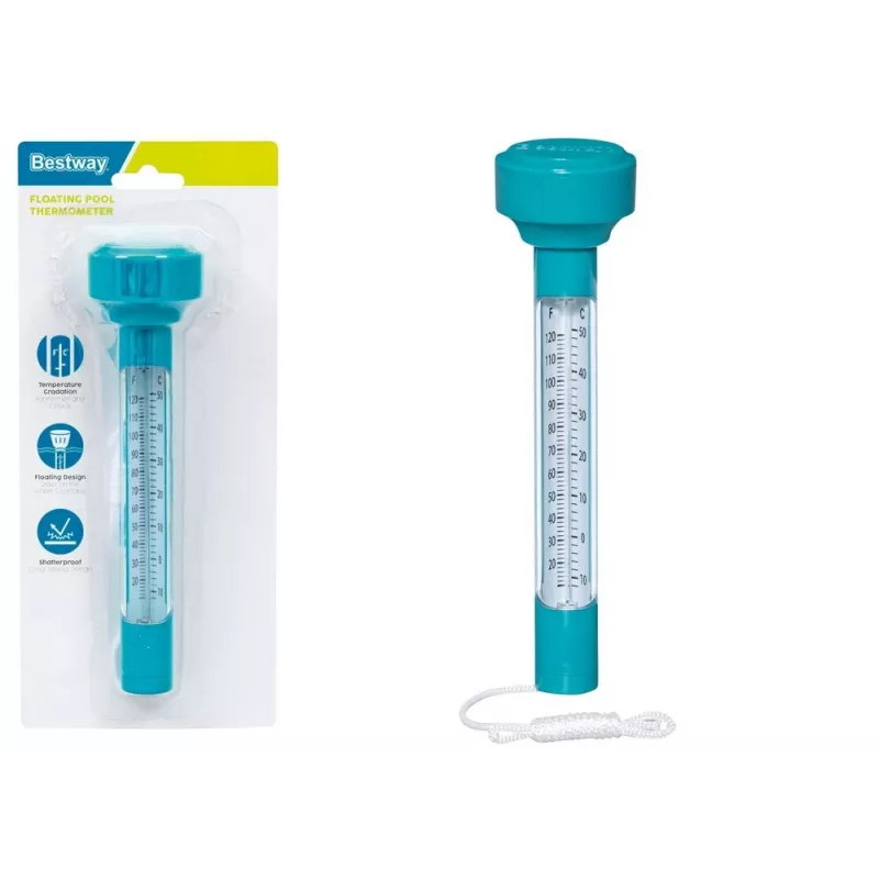 Bestway Flowclear Floating Pool Thermometer Blau 58072