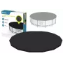 Bestway Flowclear Poolabdeckung für Steel Pro MAX Frame Pool 427 cm (14 ft) - Blau Polyethylen mit Seilbindern