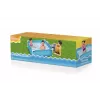 Bestway Steel Pro Frame Pool 122 cm x 122 cm x 30.5 cm Quadratischer Aufstellpool für Kinder 365 L Blau