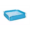 Bestway Steel Pro Frame Pool 122 cm x 122 cm x 30.5 cm Quadratischer Aufstellpool für Kinder 365 L Blau